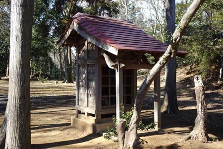 小野路・小野路城跡に八雲神社