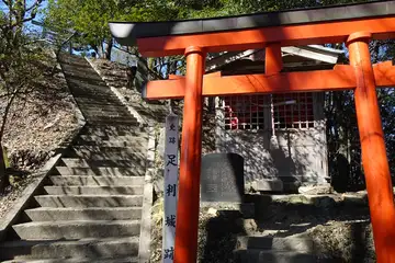 足利城の稲荷社