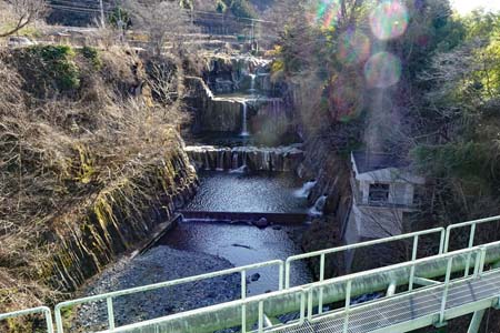 都留アルプス・田原の滝