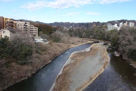 赤ぼっこから吉野梅郷・多摩川を渡り