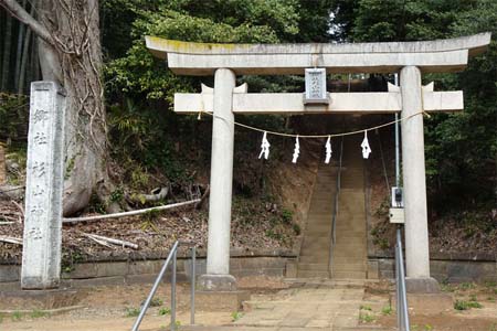 横浜市港北区・新吉田杉山神社の鳥居