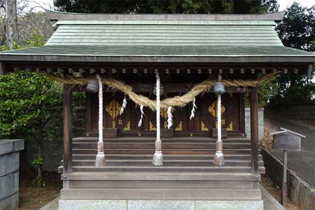 横浜市港北区・北新羽杉山神社の境内社