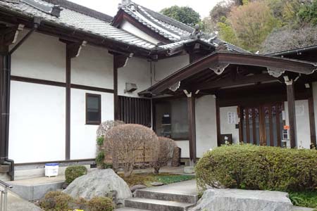 横浜市港北区・西方寺の納経所