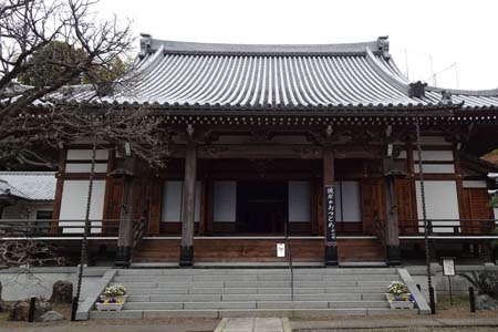 横浜市港北区・善教寺の本堂