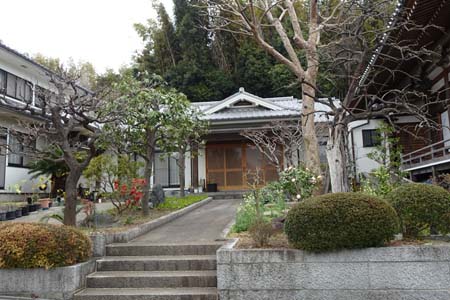 横浜市港北区・善教寺の庫裏