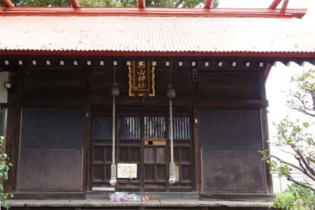 横浜市都築区・大熊杉山神社の拝殿