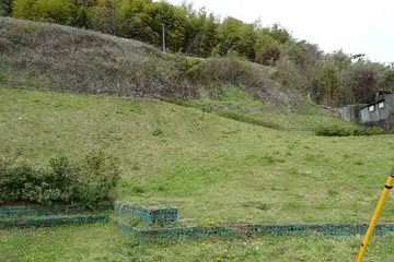 小田原古城の東曲輪土塁