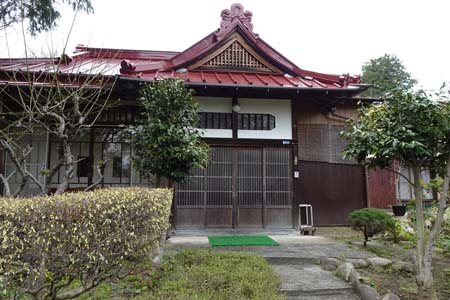 小田原市・玉伝寺の本堂