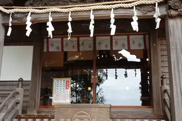 居神神社の拝殿