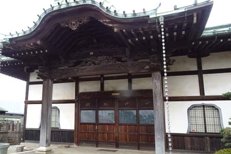 小田原市・光円寺の本堂