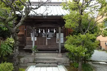 山角天神社の拝殿