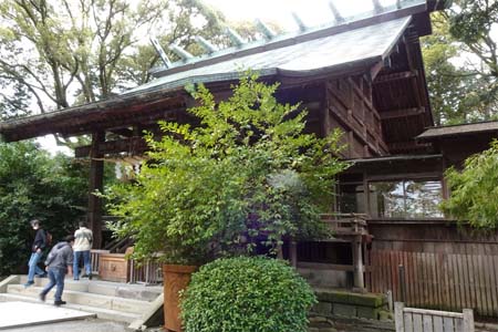 小田原市・報徳二宮神社の拝殿