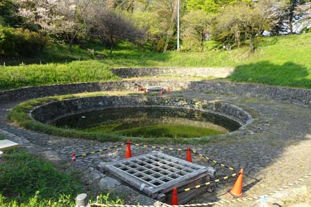 太田市・新田金山城址の日の池