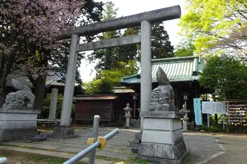 新田神社の鳥居