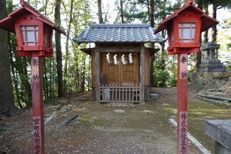 太田市・御嶽神社の梅若稲荷神社