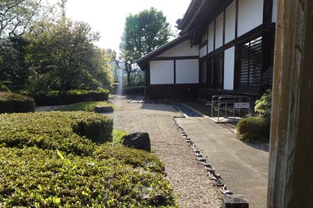川越市・川越城本丸御殿の庭