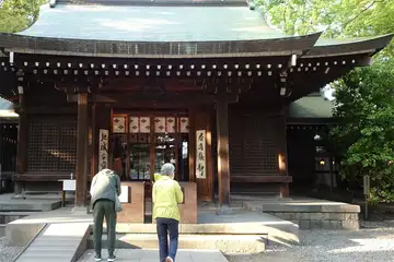 川越市・川越氷川神社の拝殿