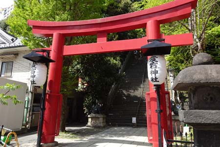 東京都港区・愛宕神社の鳥居