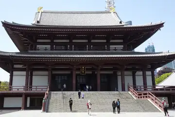 東京都港区・増上寺の本堂