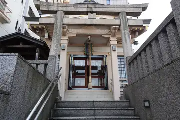 車町稲荷神社の拝殿