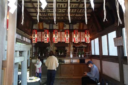 東京都品川区・阿那稲荷神社の八百万社、大黒主恵比寿神社、白龍弁財天社