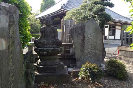 東京都品川区・海晏寺の石仏