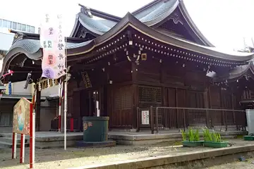 東京都品川区・磐井神社の拝殿