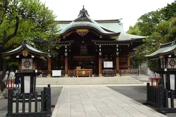 六郷神社の拝殿
