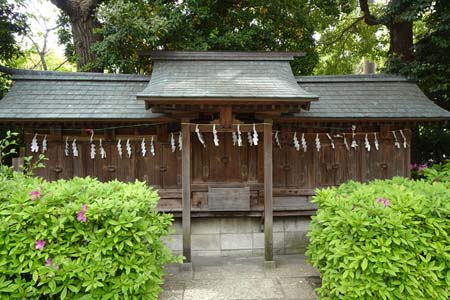 川崎市川崎区・稲毛神社の境内摂社