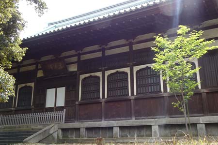 横浜市鶴見区・総持寺の大僧堂に選仏場の扁額