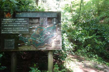 西山峠から南高尾山稜・大垂水峠からの登り