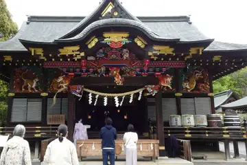 秩父神社の拝殿