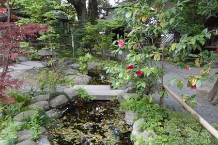 秩父市・秩父神社の柞の禊川（ならのみそぎがわ）