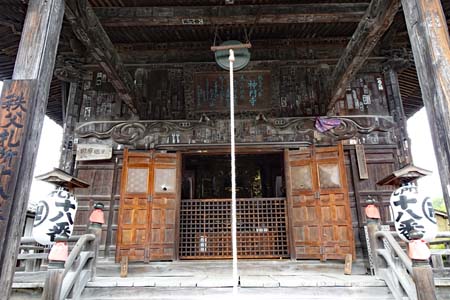秩父市・神門寺の神門寺の本堂