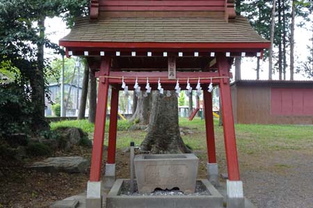 秩父市・愛宕神社の御手水場