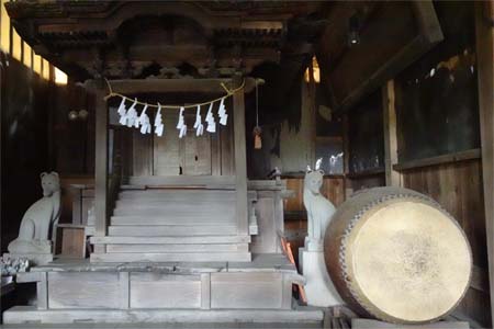秩父市・愛宕神社の稲荷社