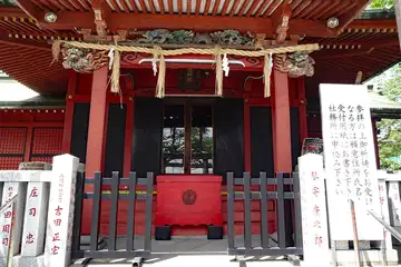 浅間神社の拝殿