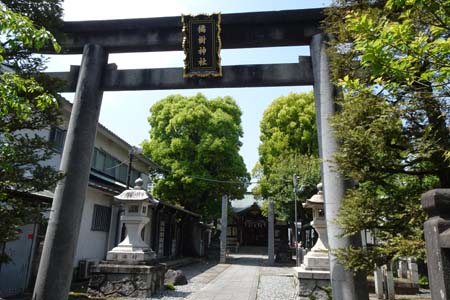 横浜市保土ヶ谷区・橘樹神社の橘樹神社の石鳥居