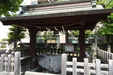 横浜市保土ヶ谷区・橘樹神社の御手洗場