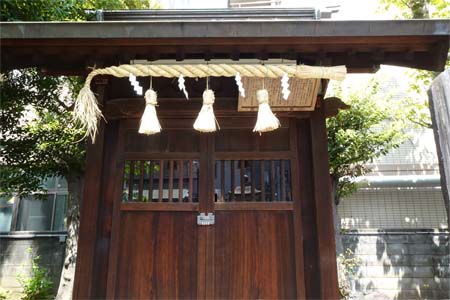 横浜市保土ヶ谷区・橘樹神社の縁起が書かれている神明社