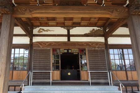 横浜市保土ヶ谷区・大仙寺の本堂