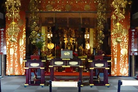 横浜市保土ヶ谷区・大仙寺の本堂