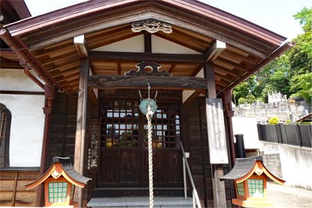 横浜市保土ヶ谷区・大仙寺の毘沙門天堂