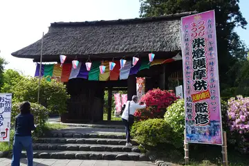 塩船観音の仁王門