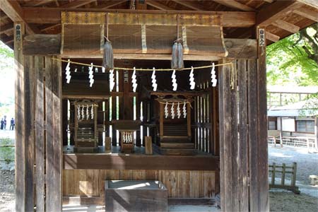 秩父市・吉田椋神社の境内摂社