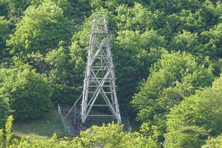 秩父市・龍勢の発射やぐら
