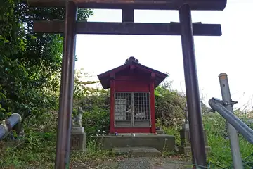 坂木稲荷社の鳥居