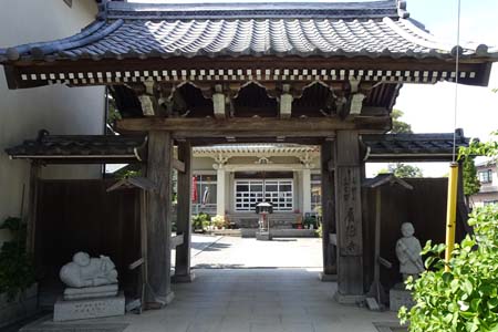 茅ヶ崎市・廣德寺の山門