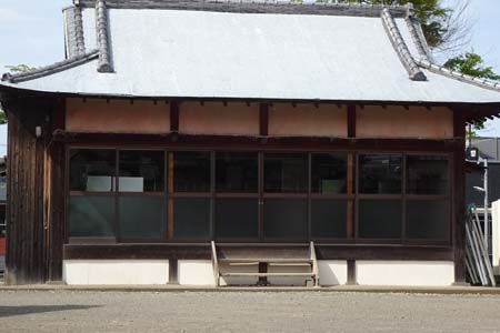 茅ヶ崎市・八王子神社の神楽殿
