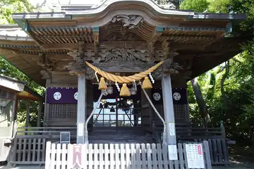 大六天神社の拝殿